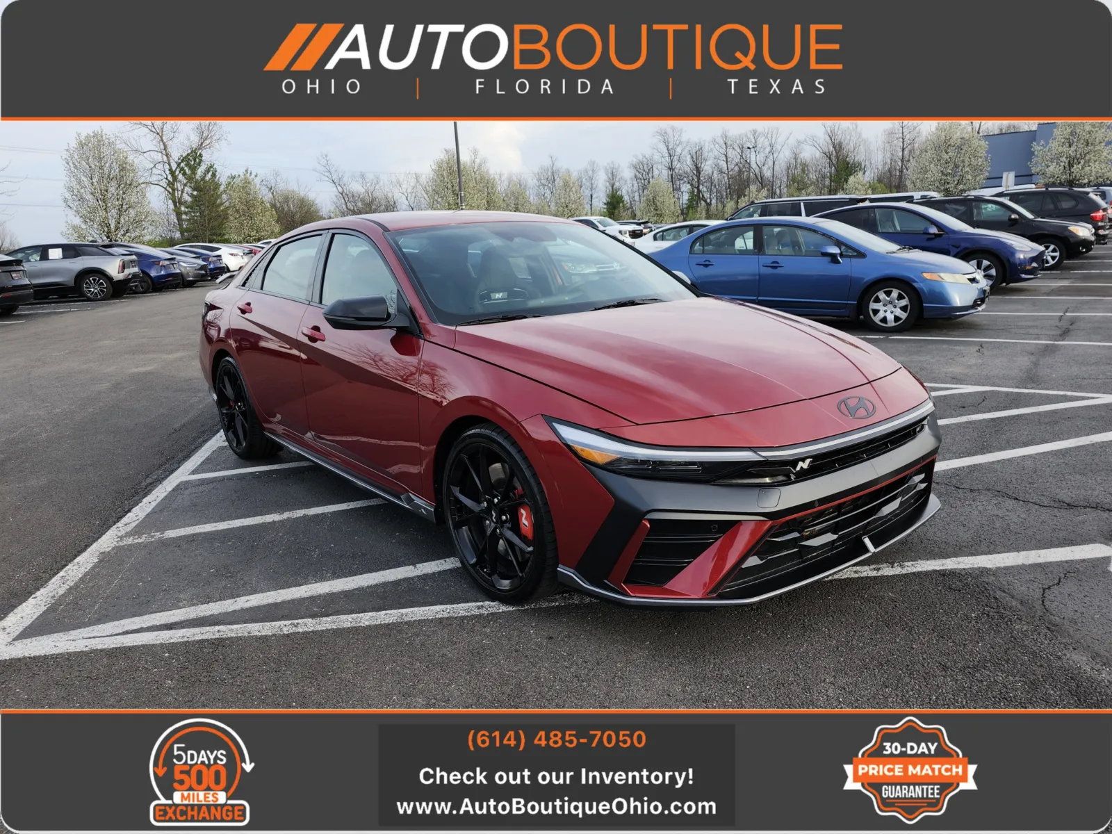 Red 2025 Hyundai Elantra N for sale in Columbus, OH