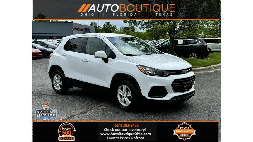 White 2020 Chevrolet Trax LS for sale in Columbus, OH