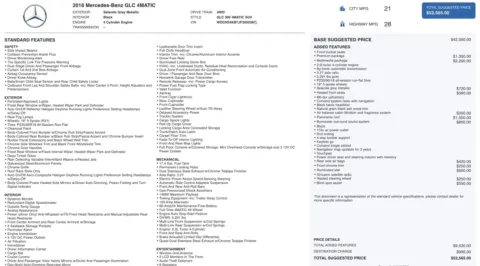 Photos of 2018 Mercedes-Benz GLC 300 for sale in Columbus, OH at Auto Boutique Ohio