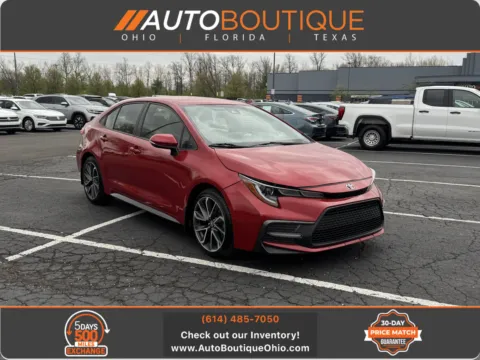 Red 2020 Toyota Corolla SE for sale in Columbus, OH
