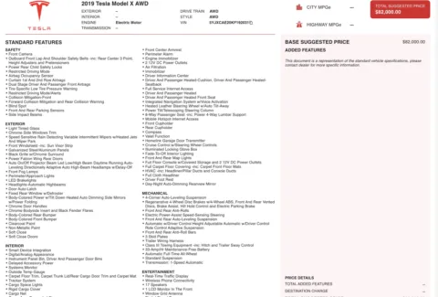 Photos of 2019 Tesla Model X Long Range for sale in Columbus, OH at Auto Boutique Ohio