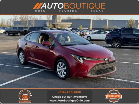 Red 2022 Toyota Corolla LE for sale in Columbus, OH