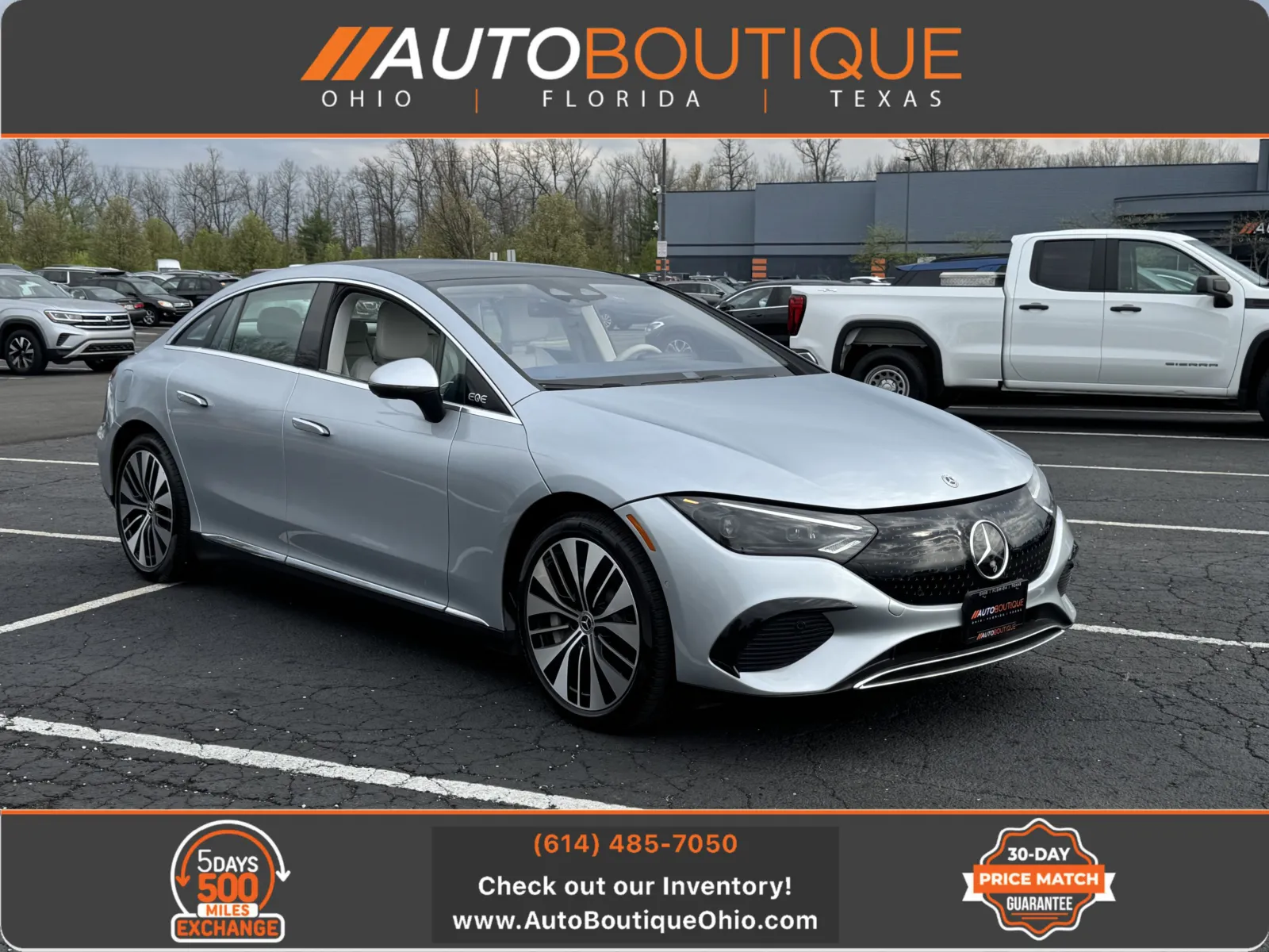 Silver 2023 Mercedes-Benz EQE 350 for sale in Columbus, OH