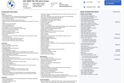 Photos of 2021 BMW 7 Series 750i xDrive for sale in Columbus, OH at Auto Boutique Ohio