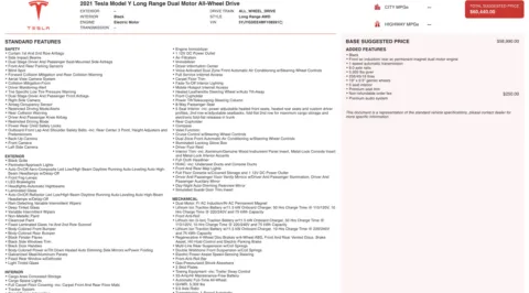 Photos of 2021 Tesla Model Y Long Range for sale in Columbus, OH at Auto Boutique Ohio