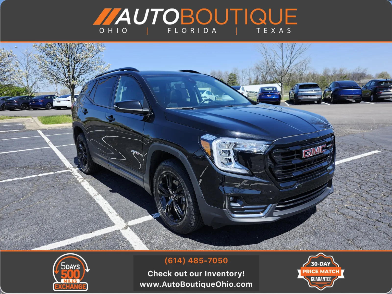 Black 2022 GMC Terrain AT4 for sale in Columbus, OH