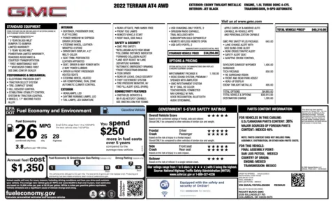 More photos of 2022 GMC Terrain AT4 at Auto Boutique Ohio, OH