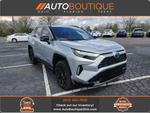 Silver 2024 Toyota RAV4 Hybrid XSE for sale in Columbus, OH