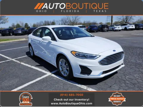 White 2020 Ford Fusion Hybrid SEL for sale in Columbus, OH