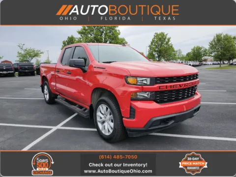 Red 2021 Chevrolet Silverado 1500 Custom for sale in Columbus, OH
