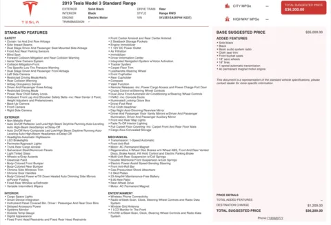 More photos of 2019 Tesla Model 3 Standard Range at Auto Boutique Ohio, OH
