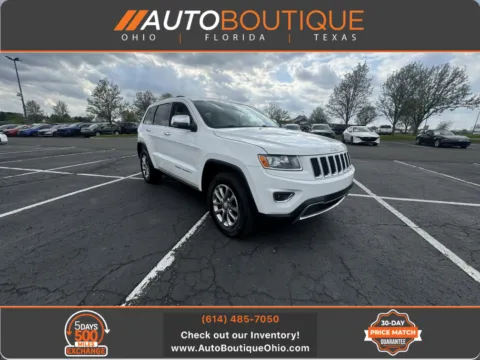 White 2014 Jeep Grand Cherokee Limited for sale in Columbus, OH