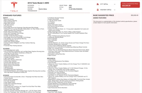 More photos of 2018 Tesla Model 3 Long Range Battery at Auto Boutique Ohio, OH