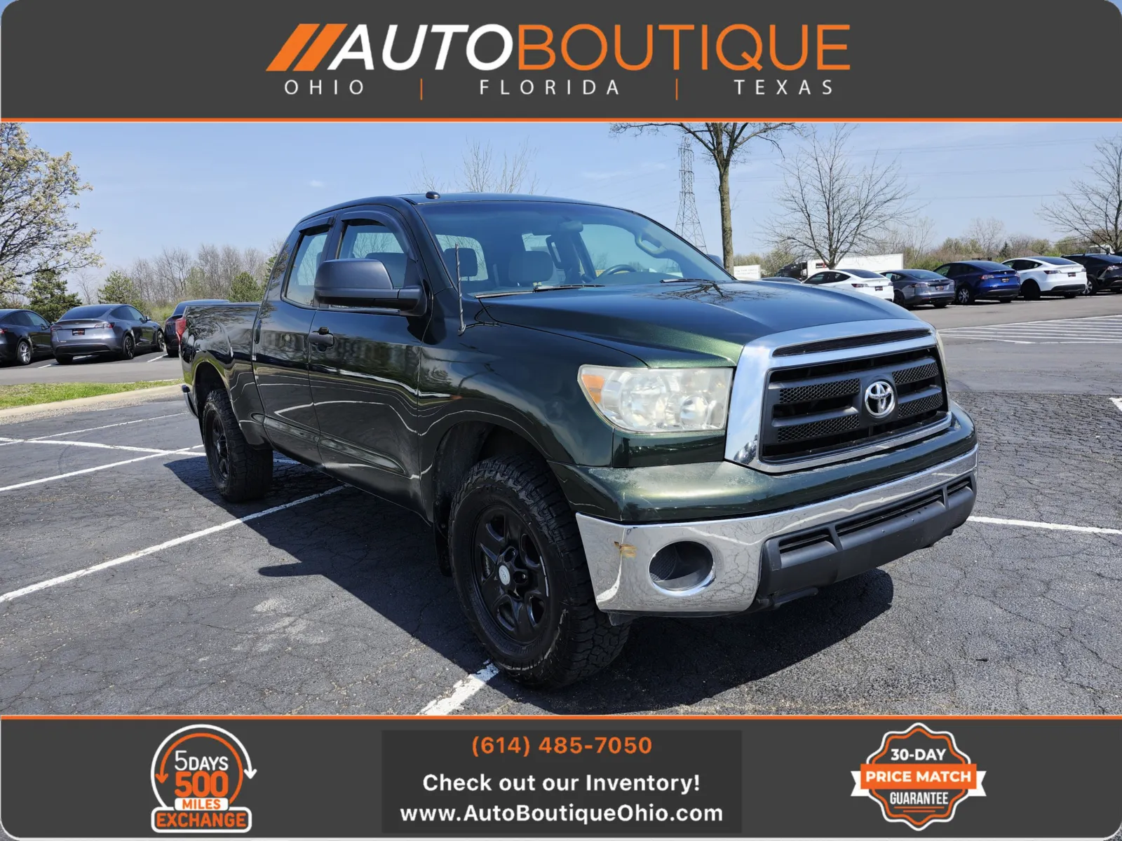 Blue 2010 Toyota Tundra 4WD Truck Grade for sale in Columbus, OH