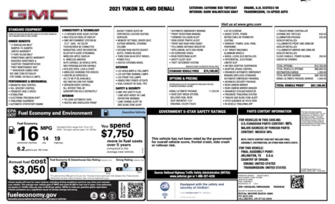 More photos of 2021 GMC Yukon XL Denali at Auto Boutique Ohio, OH