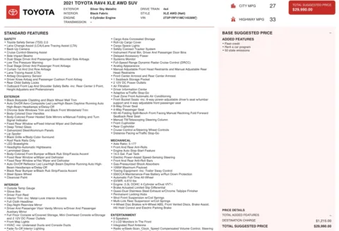 Photos of 2021 Toyota RAV4 XLE for sale in Columbus, OH at Auto Boutique Ohio