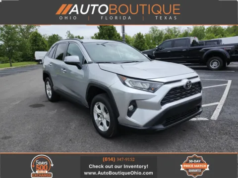Silver 2021 Toyota RAV4 XLE for sale in Columbus, OH
