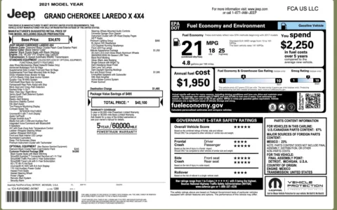 More photos of 2021 Jeep Grand Cherokee Laredo X at Auto Boutique Ohio, OH