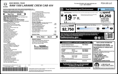 More photos of 2025 Ram 1500 Laramie at Auto Boutique Ohio, OH