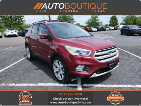 Red 2018 Ford Escape Titanium for sale in Columbus, OH