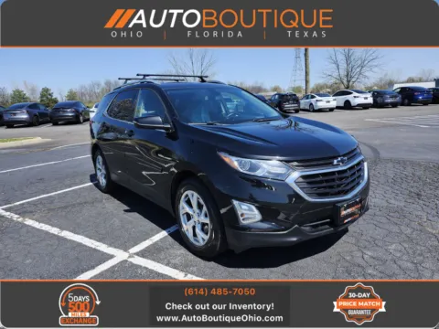 Black 2018 Chevrolet Equinox LT for sale in Columbus, OH