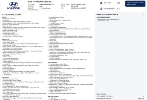 More photos of 2016 Hyundai Sonata Hybrid SE at Auto Boutique Ohio, OH