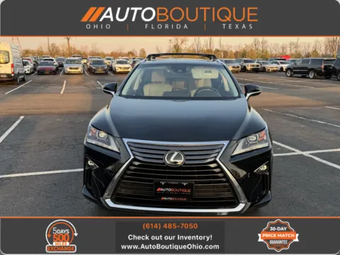 Black 2018 Lexus RX 350L Premium for sale in Columbus, OH