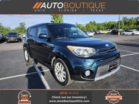 Blue 2017 Kia Soul + for sale in Columbus, OH