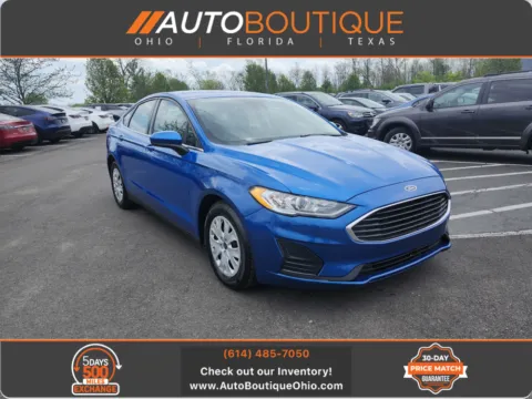 Blue 2020 Ford Fusion S for sale in Columbus, OH
