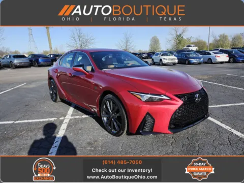 Red 2025 Lexus IS 350 F SPORT Design for sale in Columbus, OH