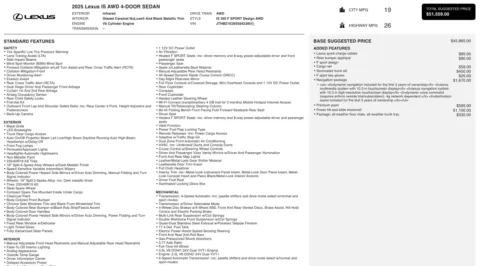 More photos of 2025 Lexus IS 350 F SPORT Design at Auto Boutique Ohio, OH