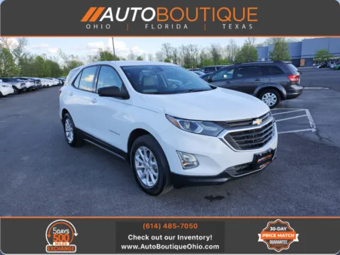 White 2018 Chevrolet Equinox LS for sale in Columbus, OH