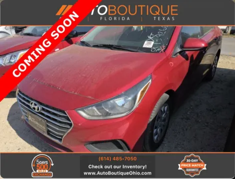 Red 2021 Hyundai Accent SE for sale in Columbus, OH