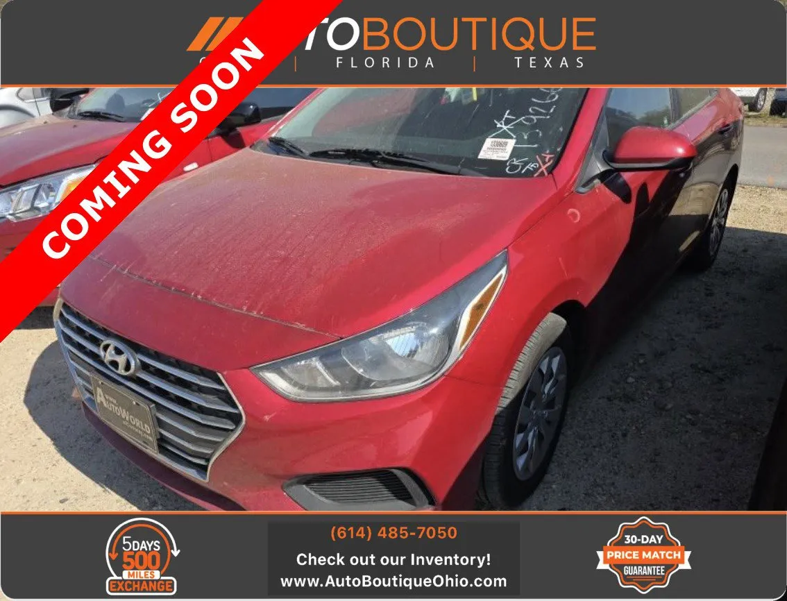 Red 2021 Hyundai Accent SE for sale in Columbus, OH