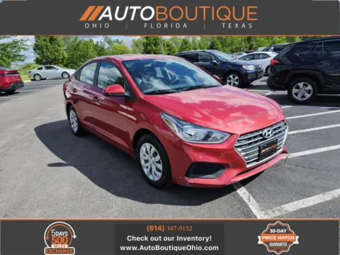 Red 2021 Hyundai Accent SE for sale in Columbus, OH