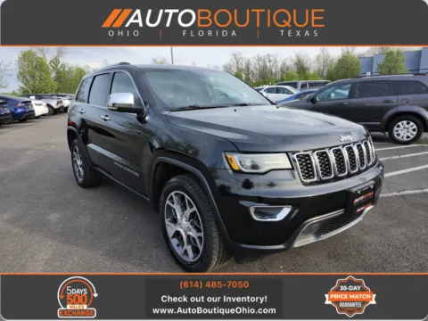 Black 2019 Jeep Grand Cherokee Limited for sale in Columbus, OH
