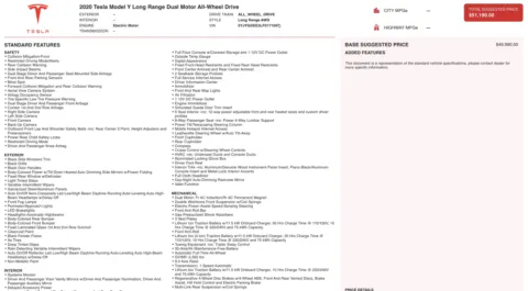 Photos of 2020 Tesla Model Y Long Range for sale in Columbus, OH at Auto Boutique Ohio