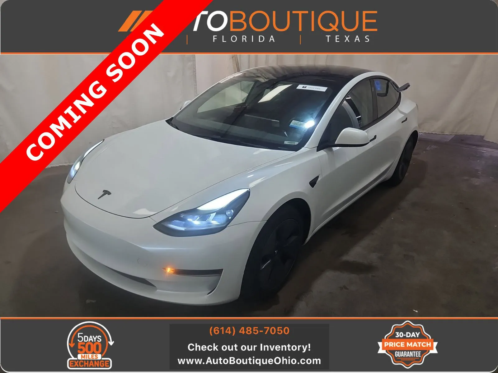 White 2023 Tesla Model 3 for sale in Columbus, OH