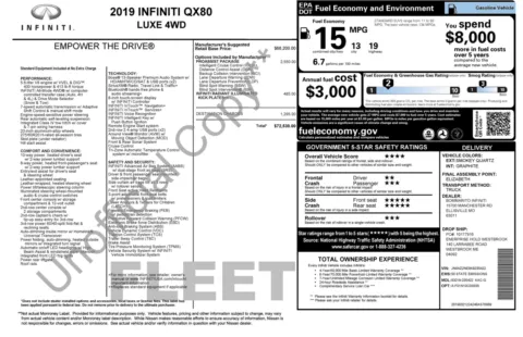 More photos of 2019 INFINITI QX80 LUXE at Auto Boutique Ohio, OH
