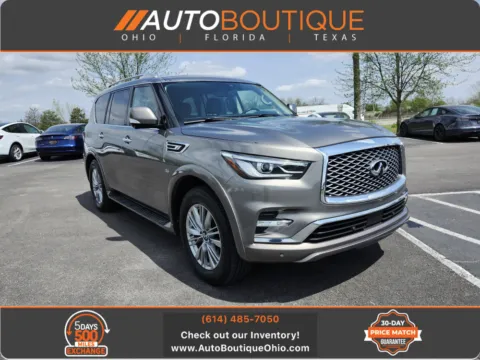 Gray 2019 INFINITI QX80 LUXE for sale in Columbus, OH