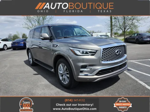 Gray 2019 INFINITI QX80 LUXE for sale in Columbus, OH