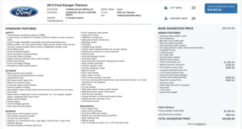 More photos of 2013 Ford Escape Titanium at Auto Boutique Ohio, OH