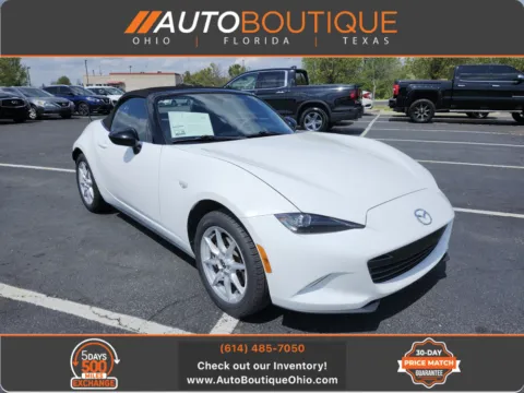 White 2016 Mazda MX-5 Miata Sport for sale in Columbus, OH