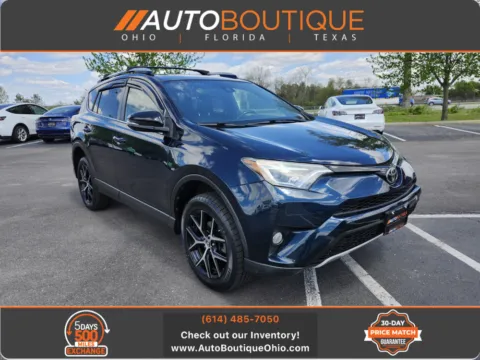 Black 2017 Toyota RAV4 SE for sale in Columbus, OH