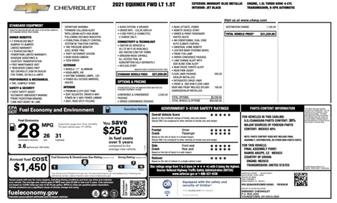 More photos of 2021 Chevrolet Equinox LT at Auto Boutique Ohio, OH