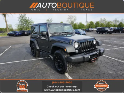Gray 2016 Jeep Wrangler Willys Wheeler for sale in Columbus, OH