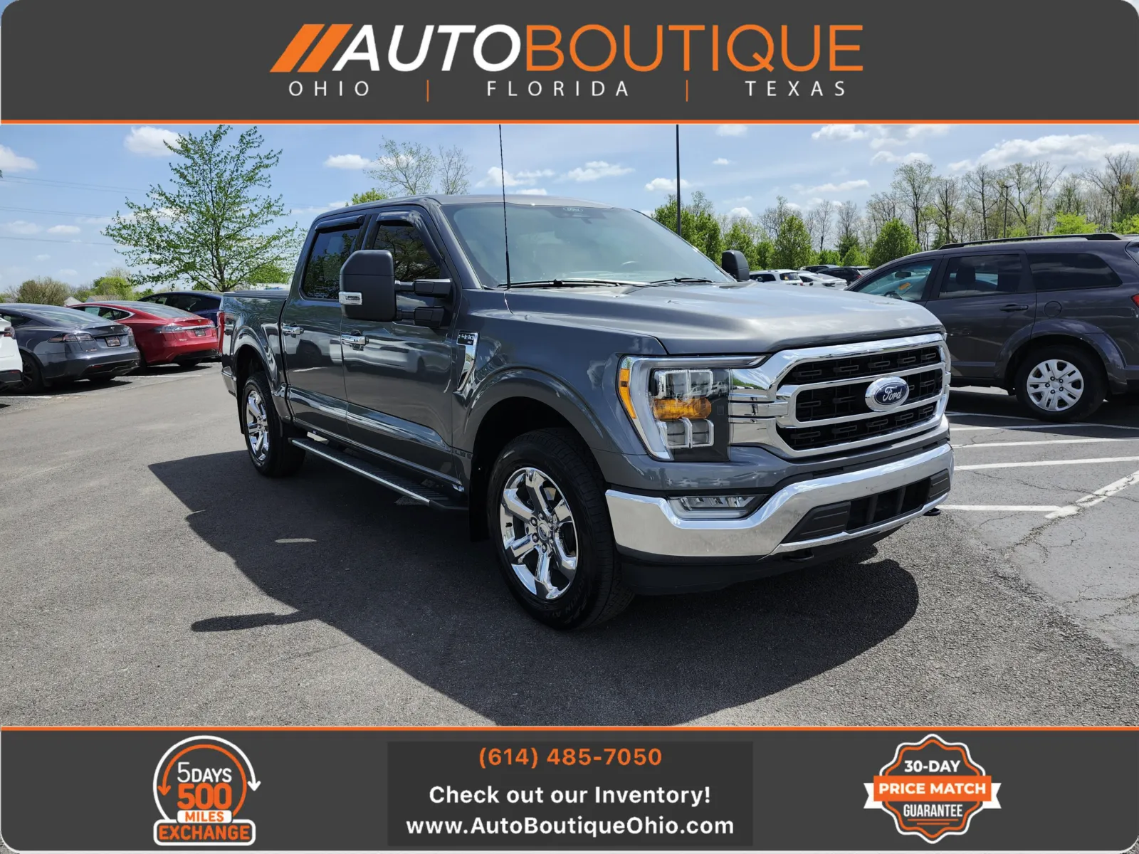 Gray 2022 Ford F-150 XLT for sale in Columbus, OH