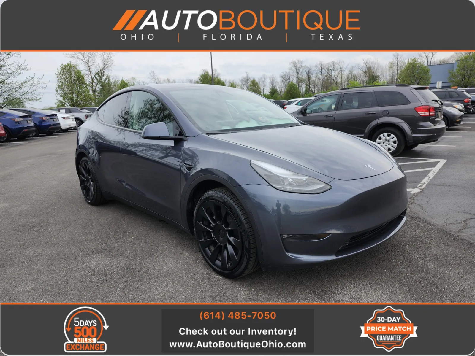 Gray 2023 Tesla Model Y Long Range for sale in Columbus, OH