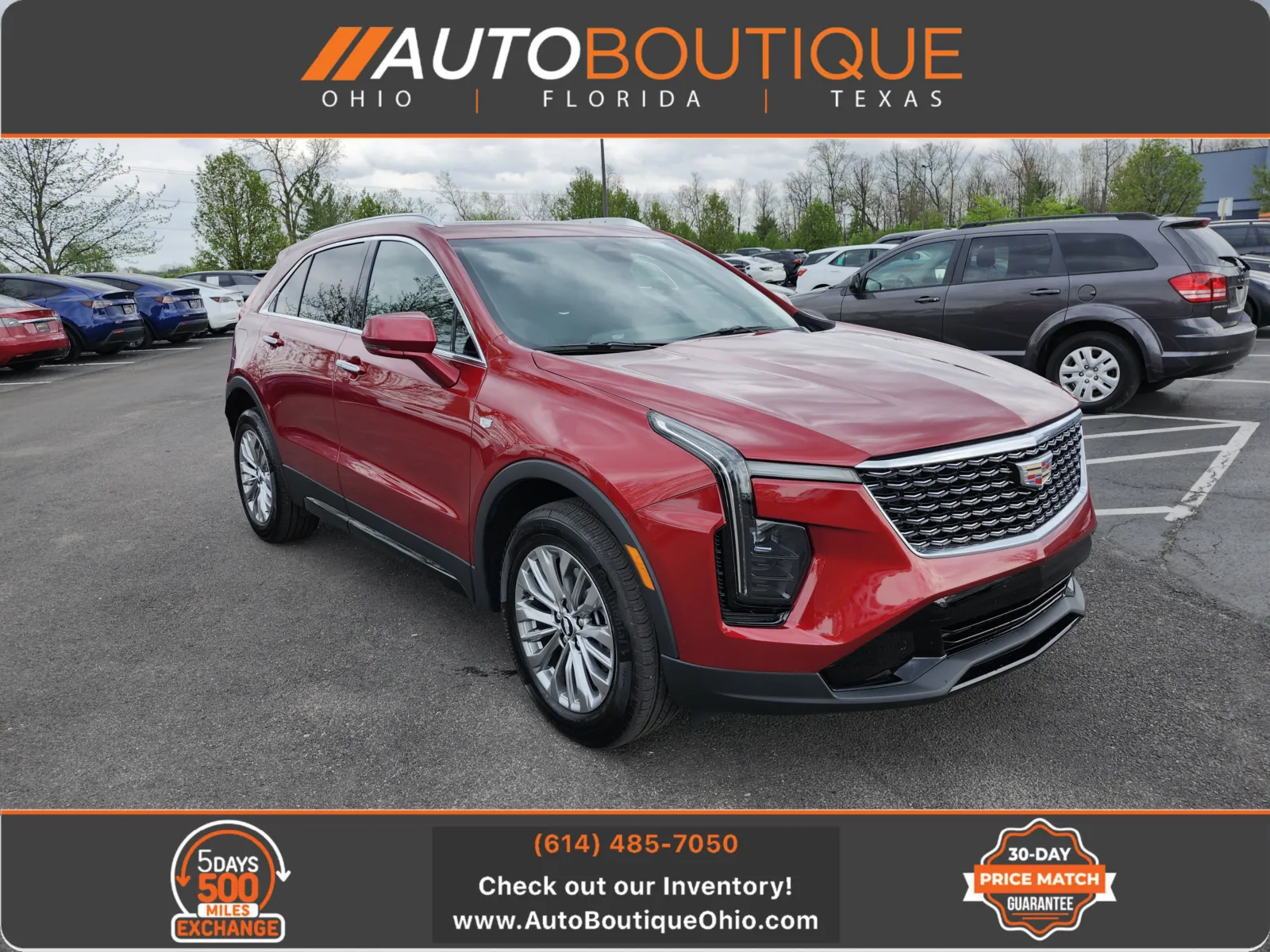 Red 2024 Cadillac XT4 FWD Premium Luxury for sale in Columbus, OH