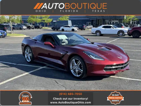 Red 2017 Chevrolet Corvette 1LT for sale in Columbus, OH
